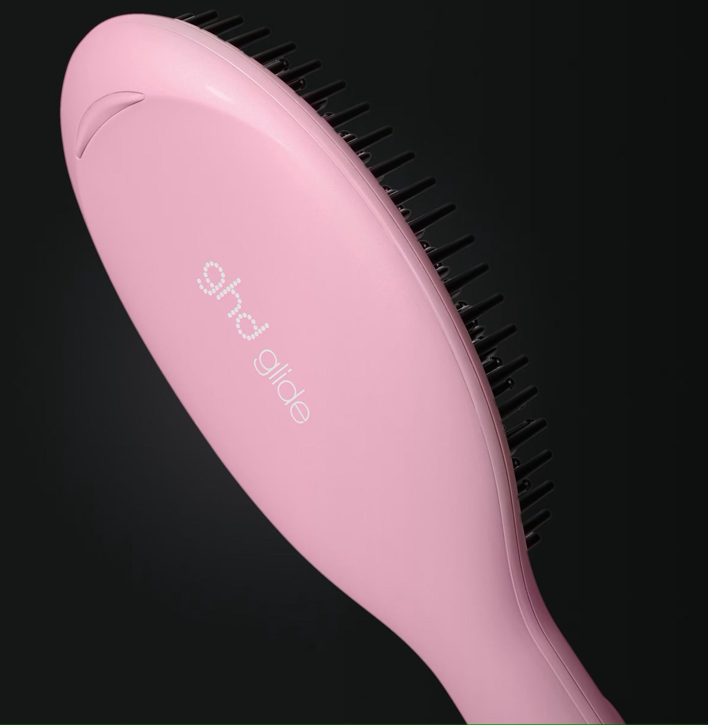 new ghd glide hot brush in fondant pink