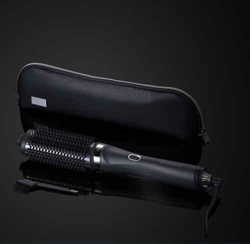 new ghd duet blowdry hair dryer brush in black