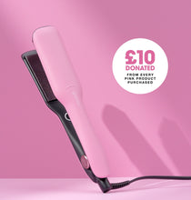 new ghd max hair straightener in fondant pink