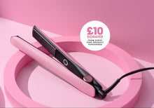 new ghd gold hair straightener in fondant pink