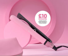 new ghd platinum+ hair straightener in fondant pink