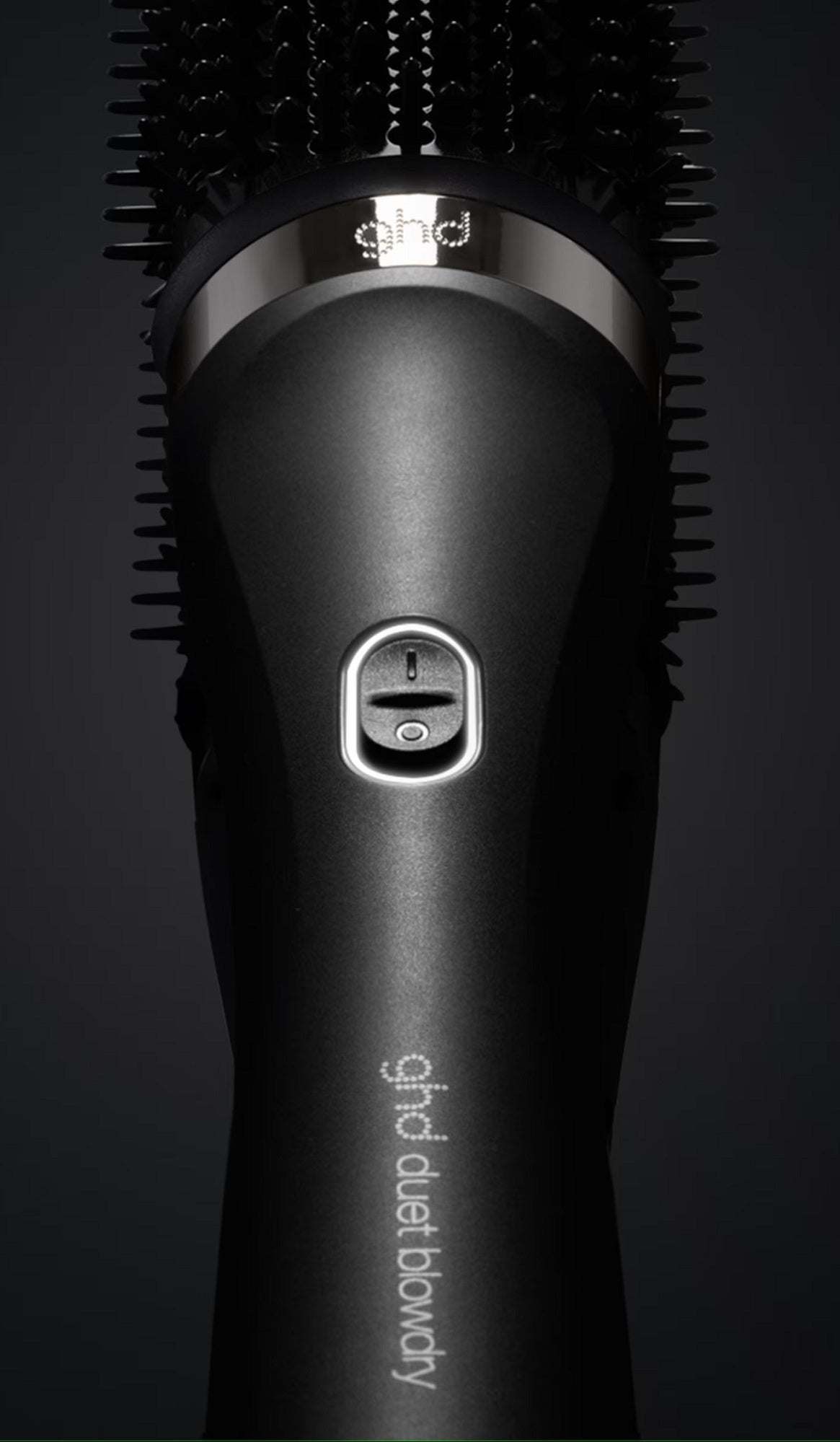 new ghd duet blowdry hair dryer brush in black