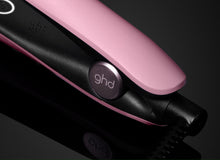 new ghd gold hair straightener in fondant pink