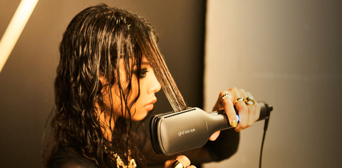 NEW GHD Duet Style Hot Air Styler in Black